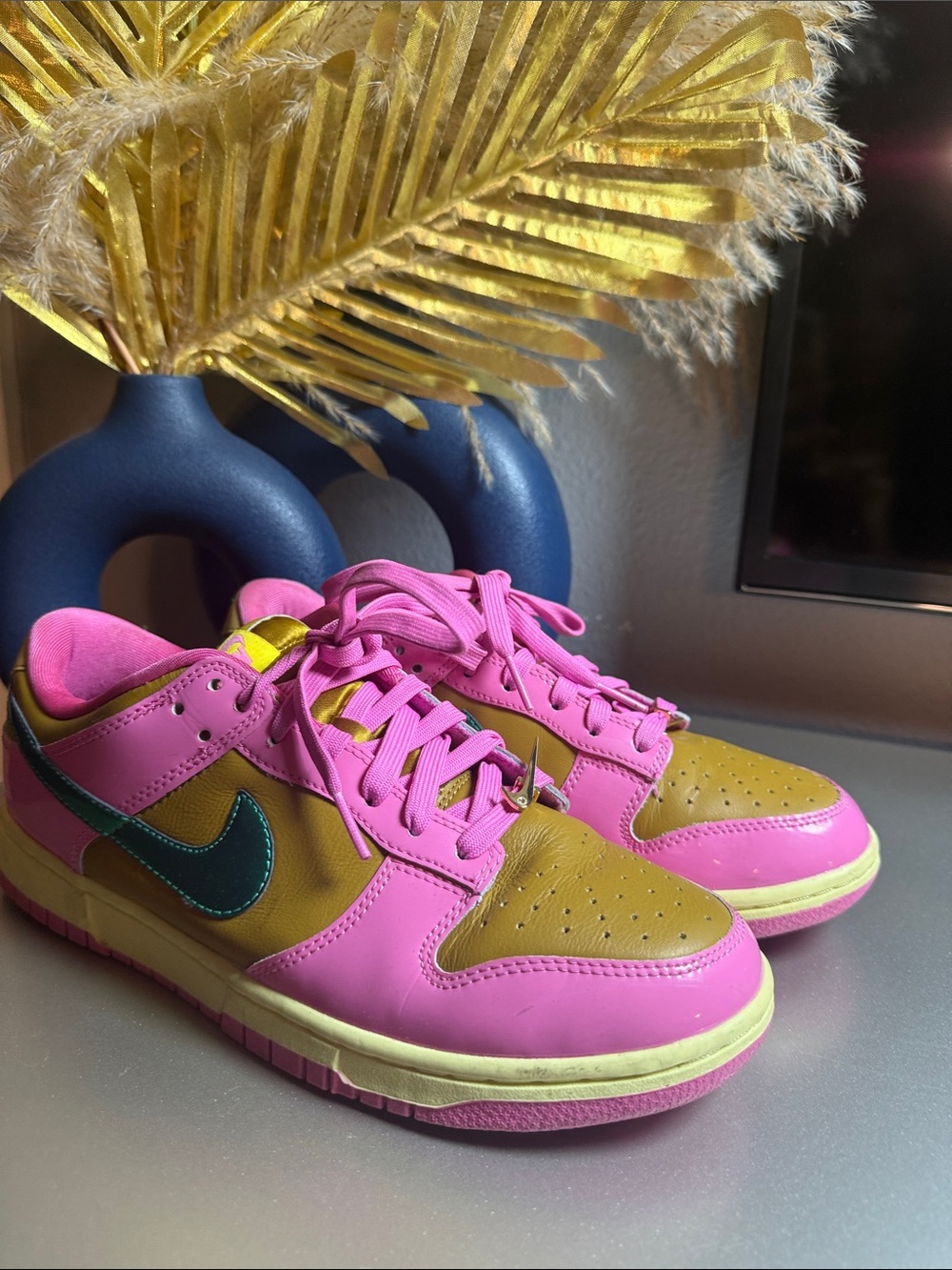 Used Parris Goebel x Nike Wmns Dunk Low 'Playful Pink' Women’s Size 9.5.
